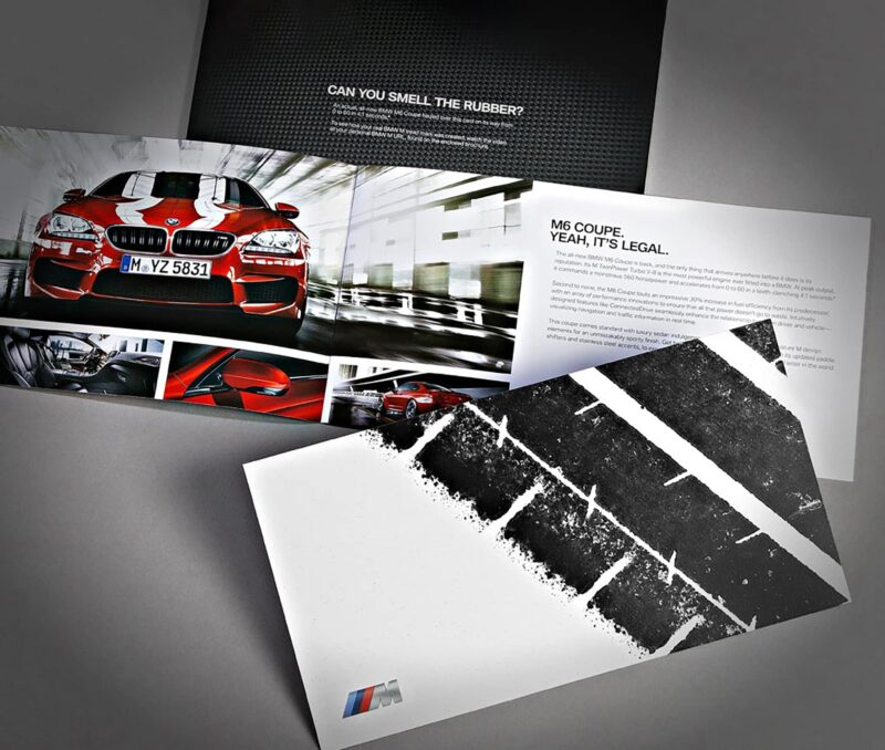 M Series Direct Mail Automotive Bmw 01